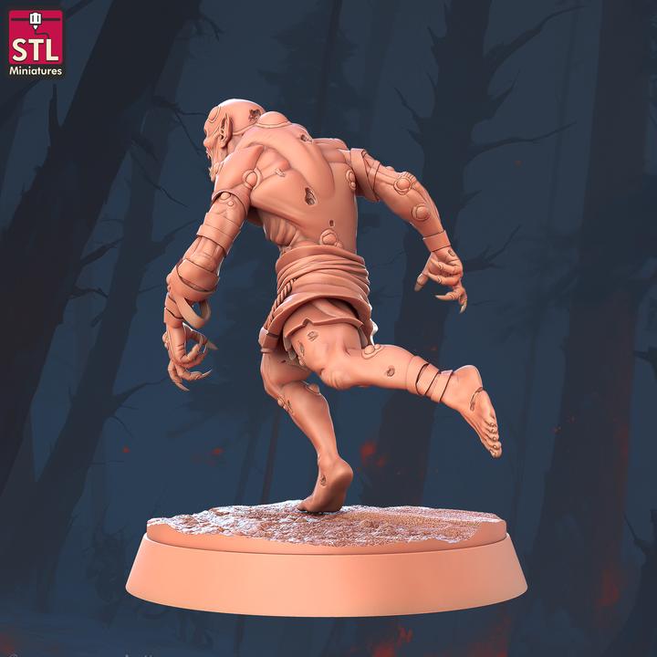 Ghoul Rotters - 32mm Scale - Unpainted Miniature