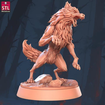 Grim Wolves - Unpainted Miniature