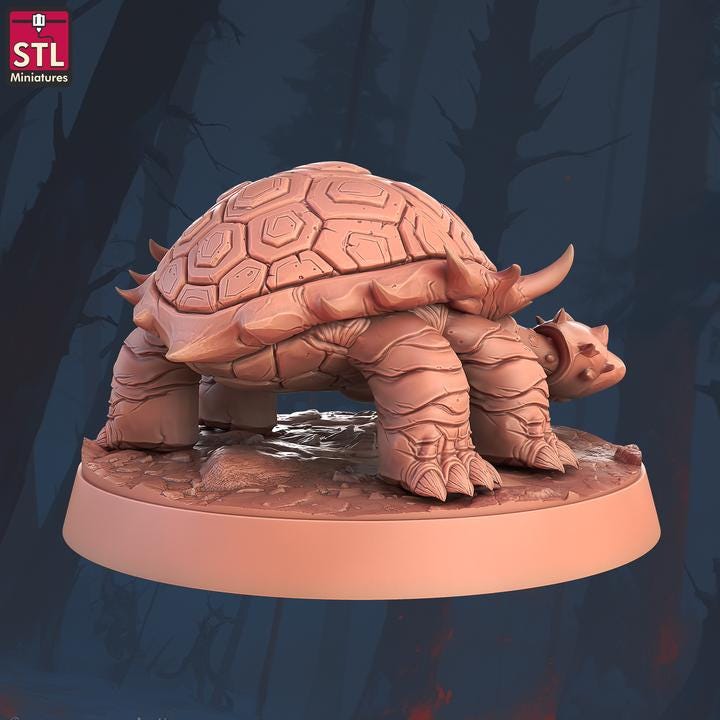 Grakyura, Crab Monster - Unpainted Miniature