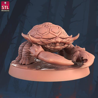 Grakyura, Crab Monster - Unpainted Miniature