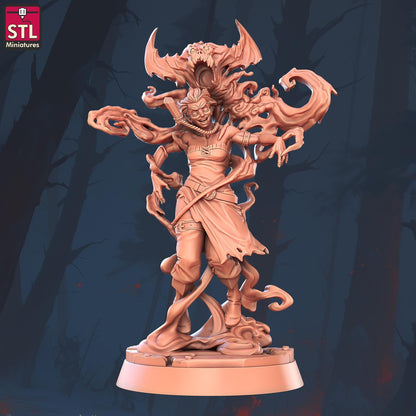 Possessed Cultist Set - 32mm Scale - Unpainted Miniature
