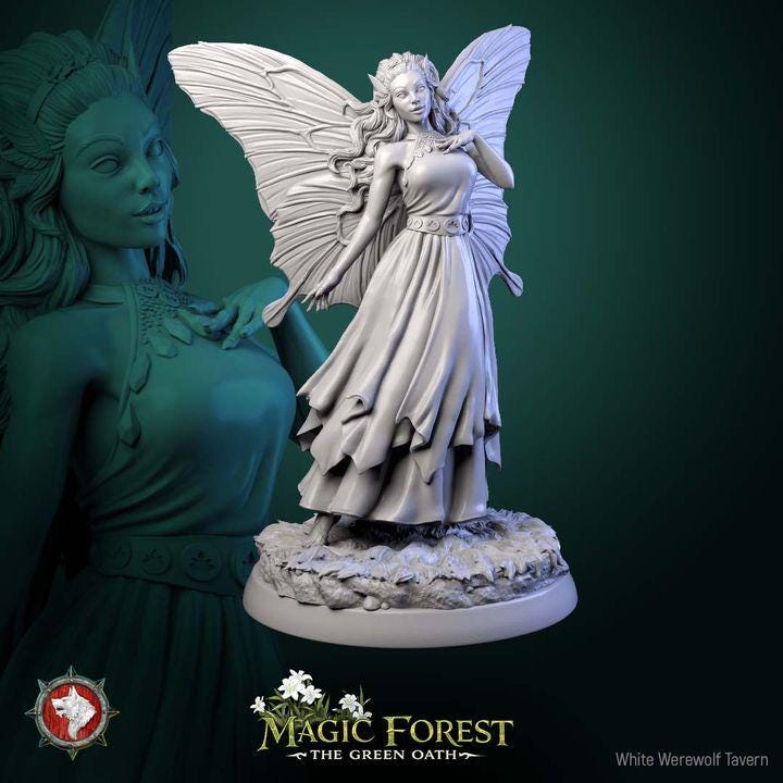 Forest Fairies - Unpainted Miniature