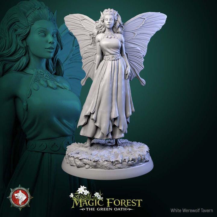 Forest Fairies - Unpainted Miniature