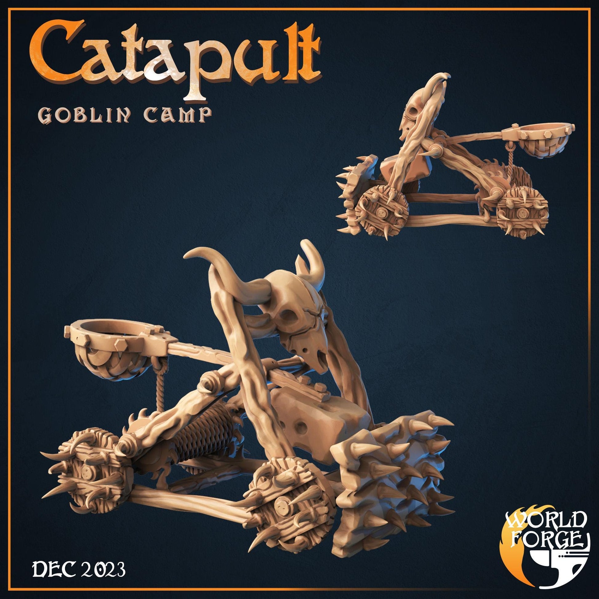 Catapult, Goblin Camp Collection - Unpainted Miniature