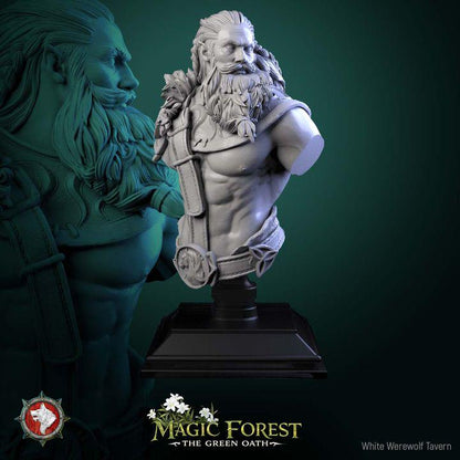 Centaur Warrior - Unpainted Miniature Bust