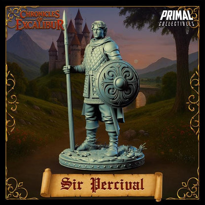 Sir Percival - Chronicles of Excalibur - Unpainted Miniature
