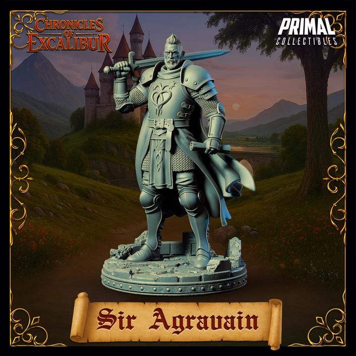 Sir Boris - Chronicles of Excalibur - Unpainted Miniature