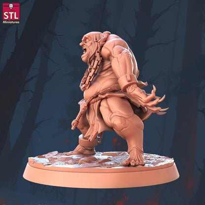Flailing Wretch - 32mm Scale - Unpainted Miniature