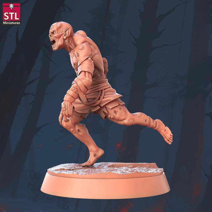 Ghoul Rotters - 32mm Scale - Unpainted Miniature
