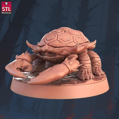 Grakyura, Crab Monster - Unpainted Miniature