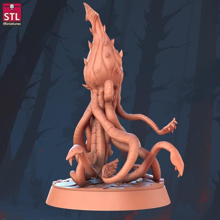 Kaylakid, Squid Monster - Unpainted Miniature