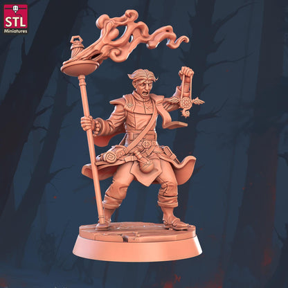 Possessed Cultist Set - 32mm Scale - Unpainted Miniature