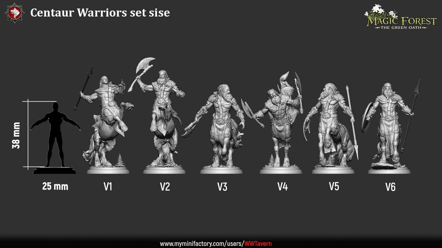 Centaur Warriors - Unpainted Miniature