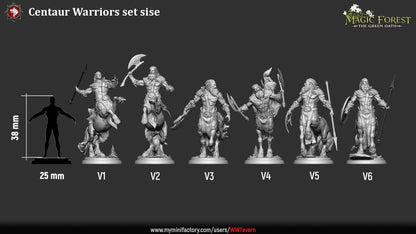 Centaur Warriors - Unpainted Miniature