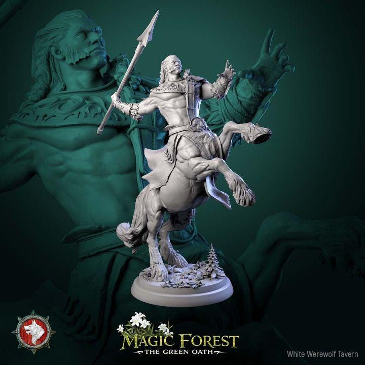 Centaur Warriors - Unpainted Miniature