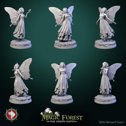 Forest Fairies - Unpainted Miniature
