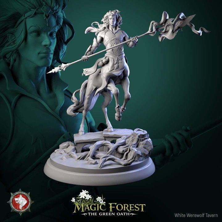 Torven Vinehoof - Unpainted Miniature