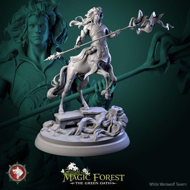 Torven Vinehoof - Unpainted Miniature