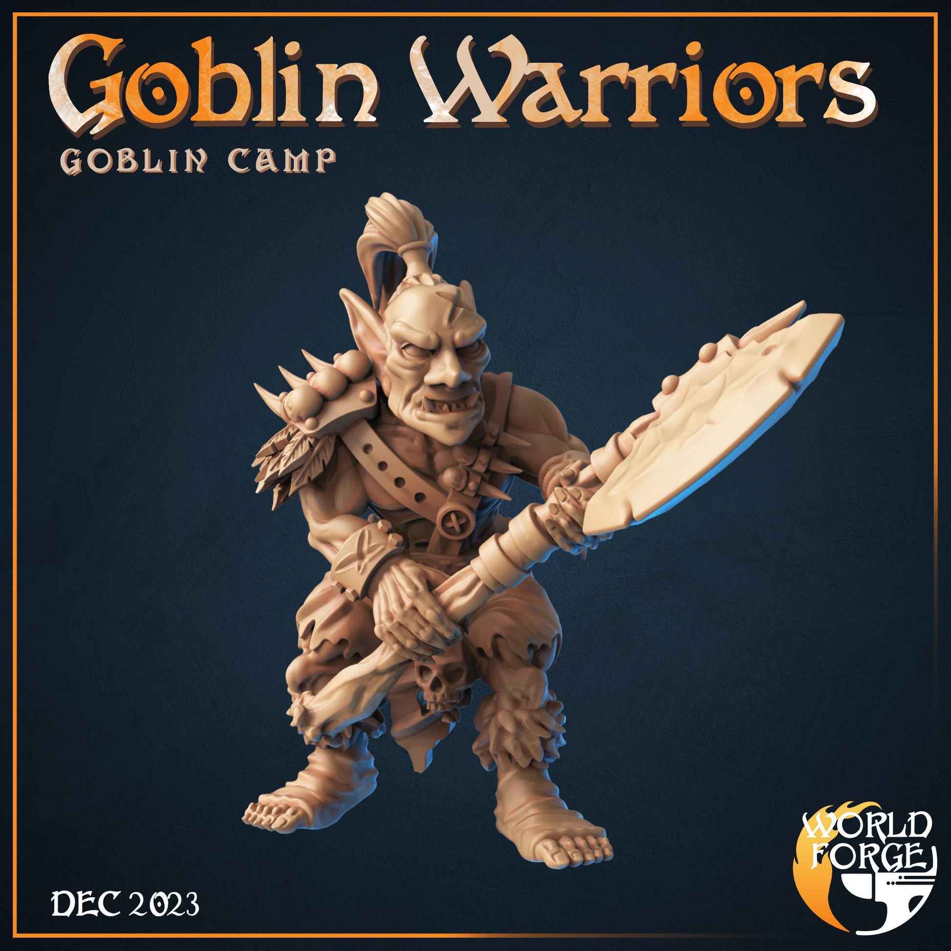 Goblin Warriors - Goblin Camp Collection - Unpainted Miniature