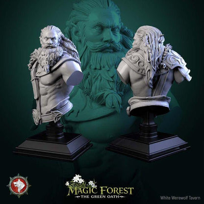 Centaur Warrior - Unpainted Miniature Bust