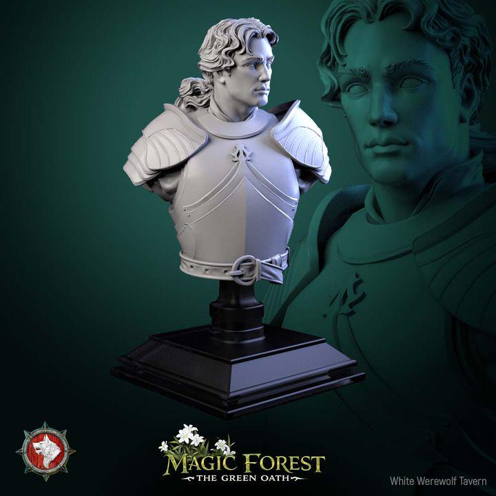 Kings Guard - Unpainted Miniature Bust