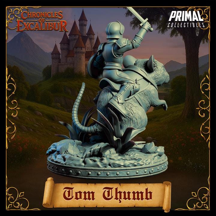 Tom Thumb - Chronicles of Excalibur - Unpainted Miniature