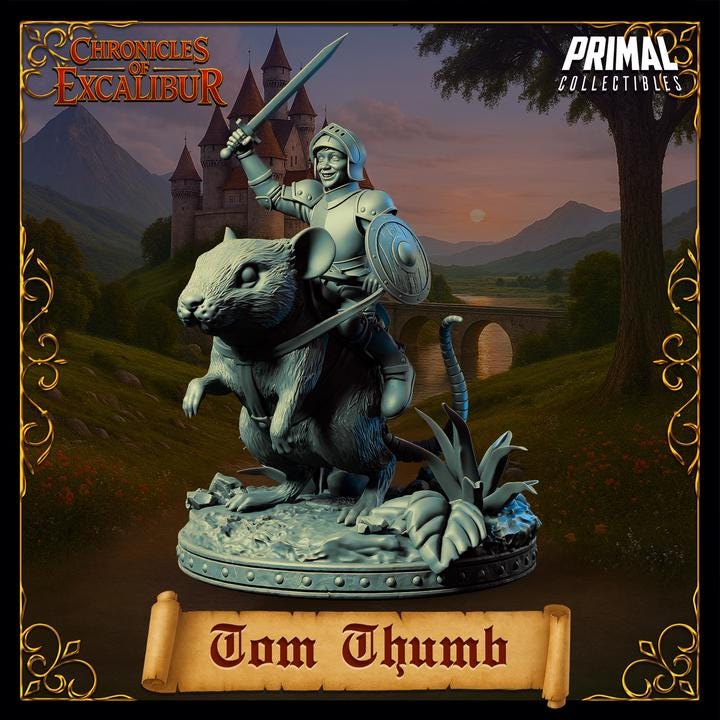 Tom Thumb - Chronicles of Excalibur - Unpainted Miniature