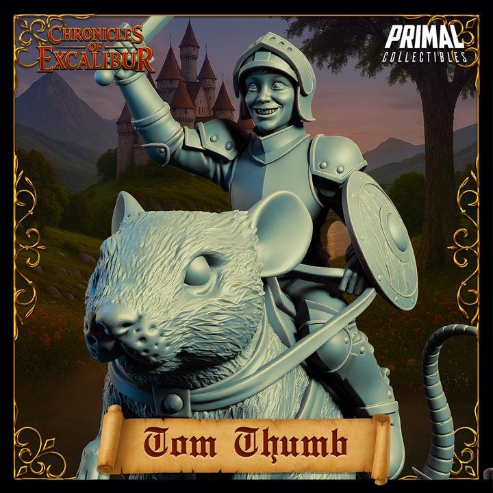 Tom Thumb - Chronicles of Excalibur - Unpainted Miniature