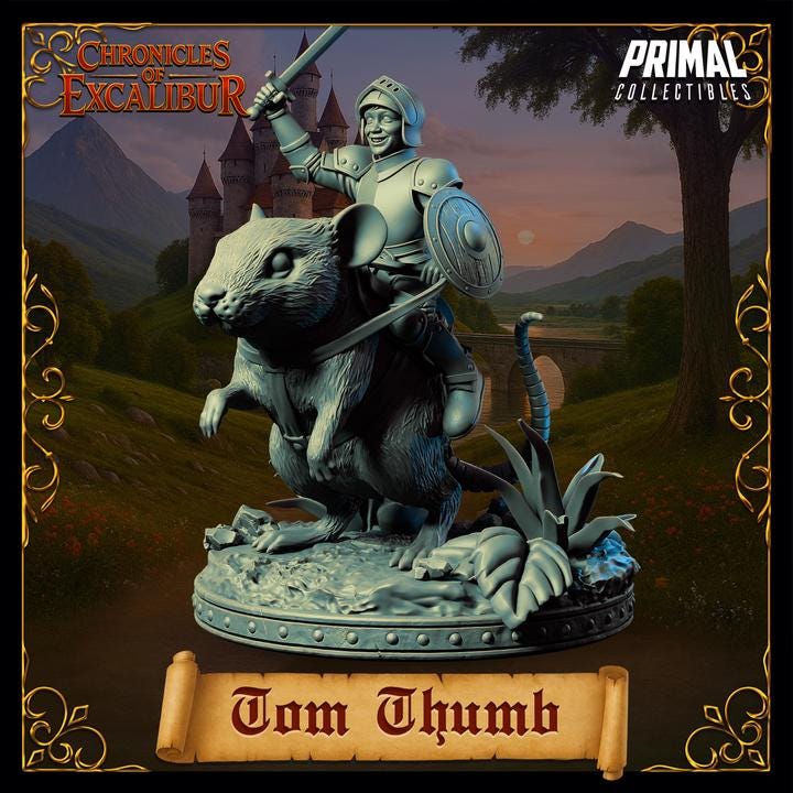 Tom Thumb - Chronicles of Excalibur - Unpainted Miniature