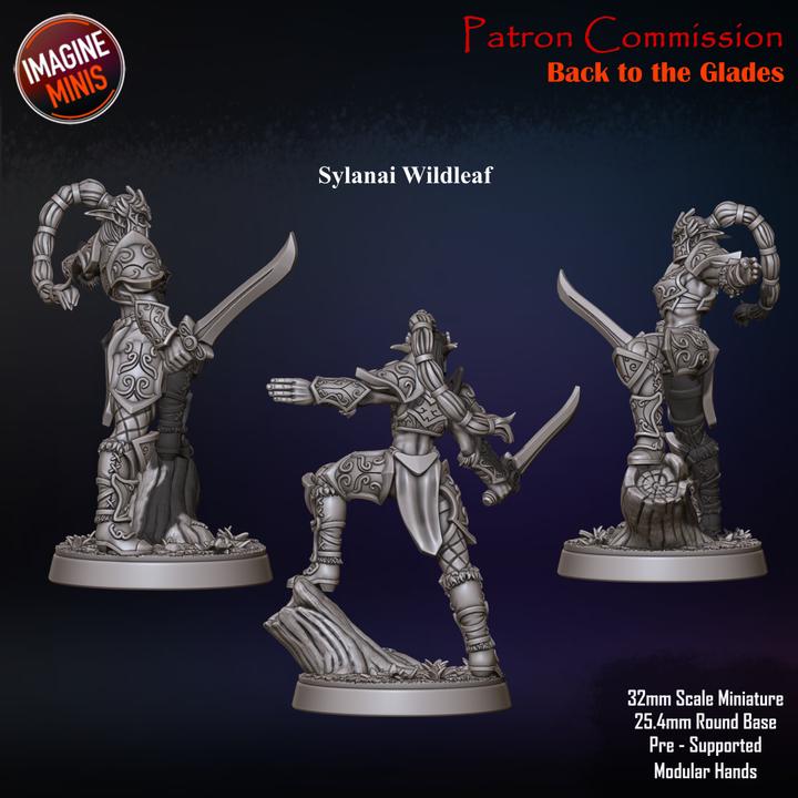 Elven Sentinels | Back to the Glades - Unpainted Miniature