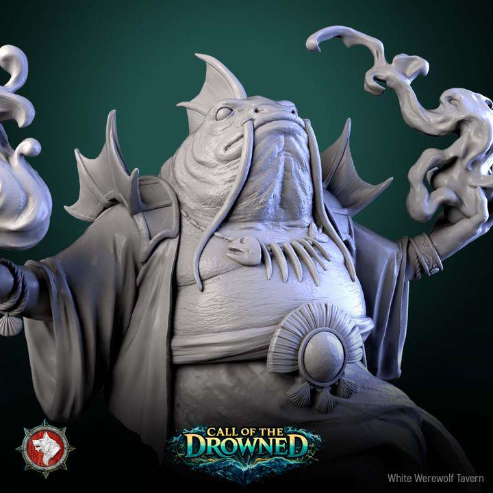 Marid, Brine Born Prophet - Unpainted Miniature