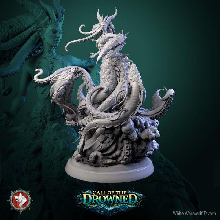 The Drowned Mother - Unpainted Miniature