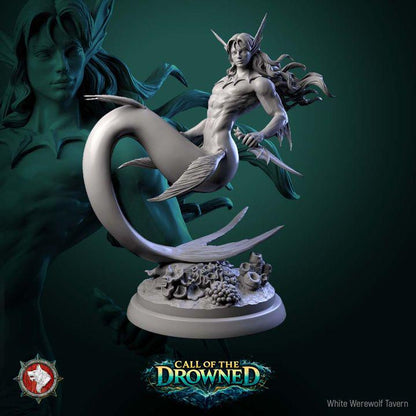 Mermen - Unpainted Miniature