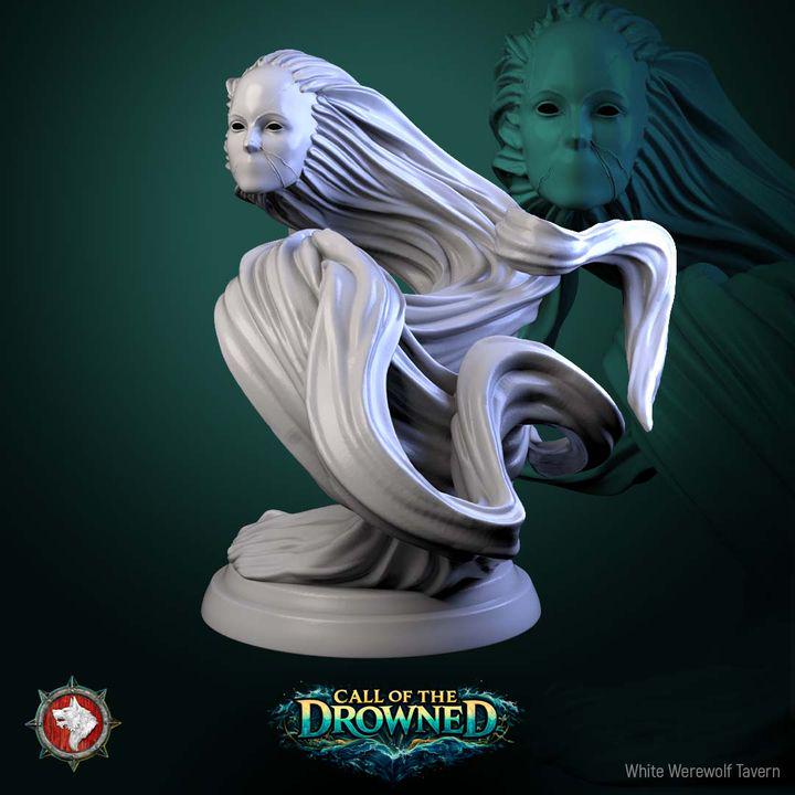 Water Elementals, Spirits - Unpainted Miniature