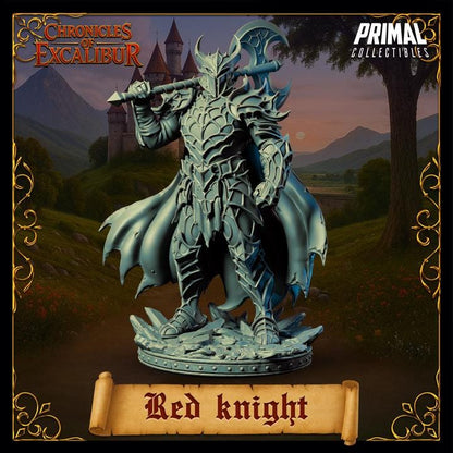 Red Knight - Chronicles of Excalibur - Unpainted Miniature