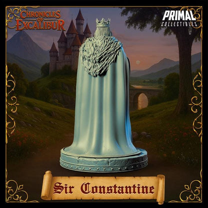 Sir Constantine - Chronicles of Excalibur - Unpainted Miniature