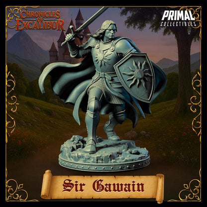 Knight, Sir Gawain - Chronicles of Excalibur - Unpainted Miniature