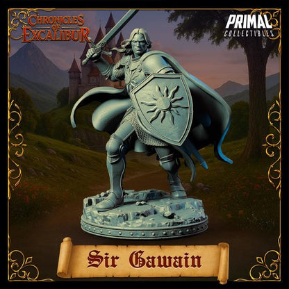 Knight, Sir Gawain - Chronicles of Excalibur - Unpainted Miniature