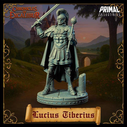 King Lucius Tiberius - Chronicles of Excalibur - Unpainted Miniature
