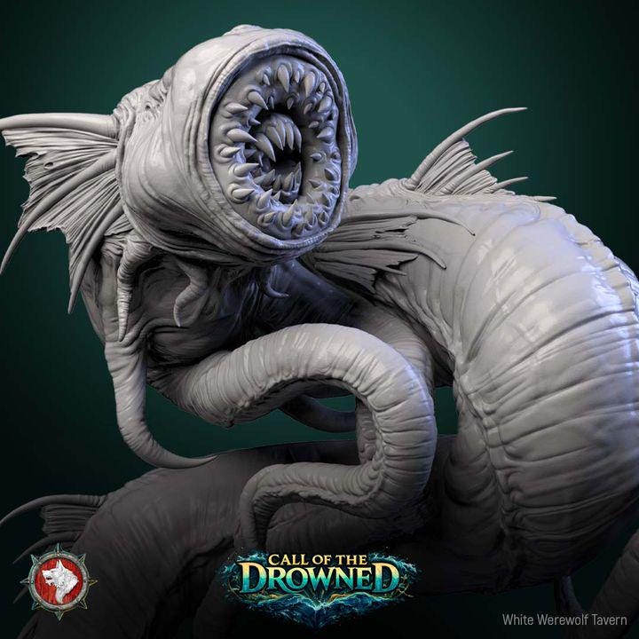 Abyssal Tyrant - Unpainted Miniature