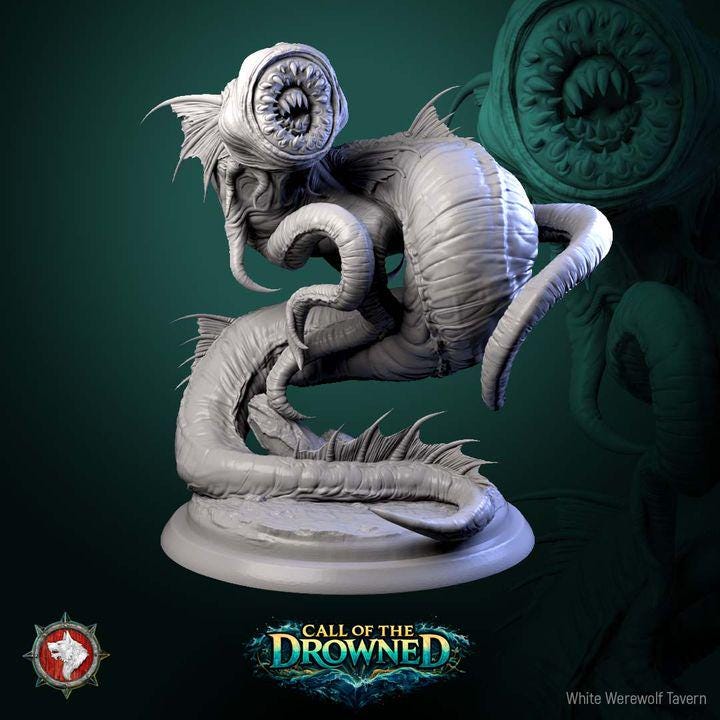 Abyssal Tyrant - Unpainted Miniature