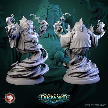 Marid, Brine Born Prophet - Unpainted Miniature