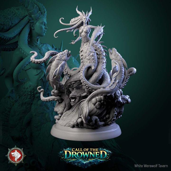 The Drowned Mother - Unpainted Miniature