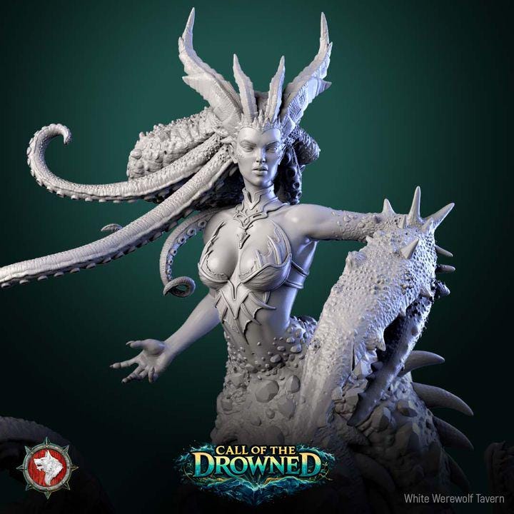 The Drowned Mother - Unpainted Miniature