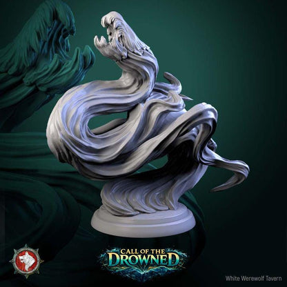 Water Elementals, Spirits - Unpainted Miniature