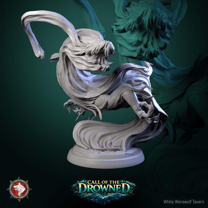 Water Elementals, Spirits - Unpainted Miniature