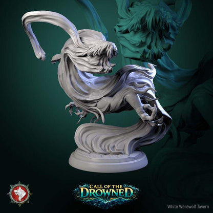 Water Elementals, Spirits - Unpainted Miniature