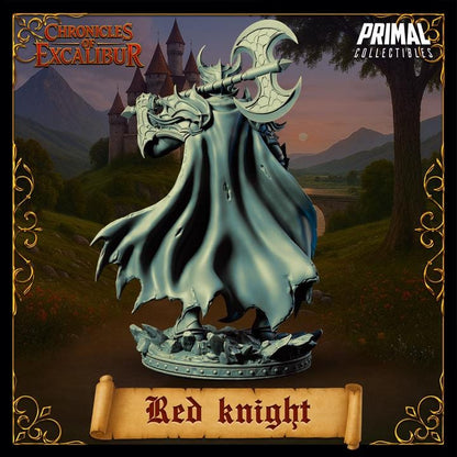 Red Knight - Chronicles of Excalibur - Unpainted Miniature