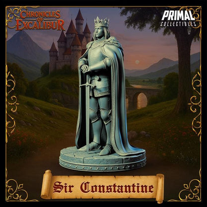 Sir Constantine - Chronicles of Excalibur - Unpainted Miniature