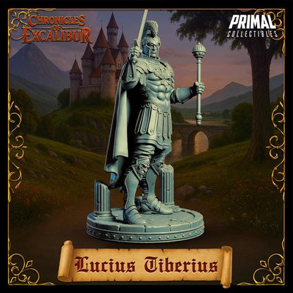 King Lucius Tiberius - Chronicles of Excalibur - Unpainted Miniature